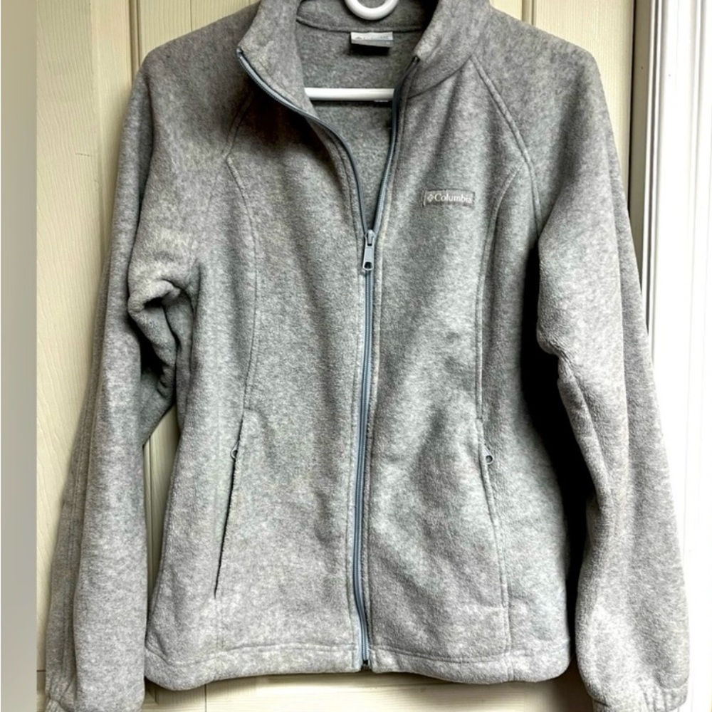 Columbia Gray Fleece Jacket